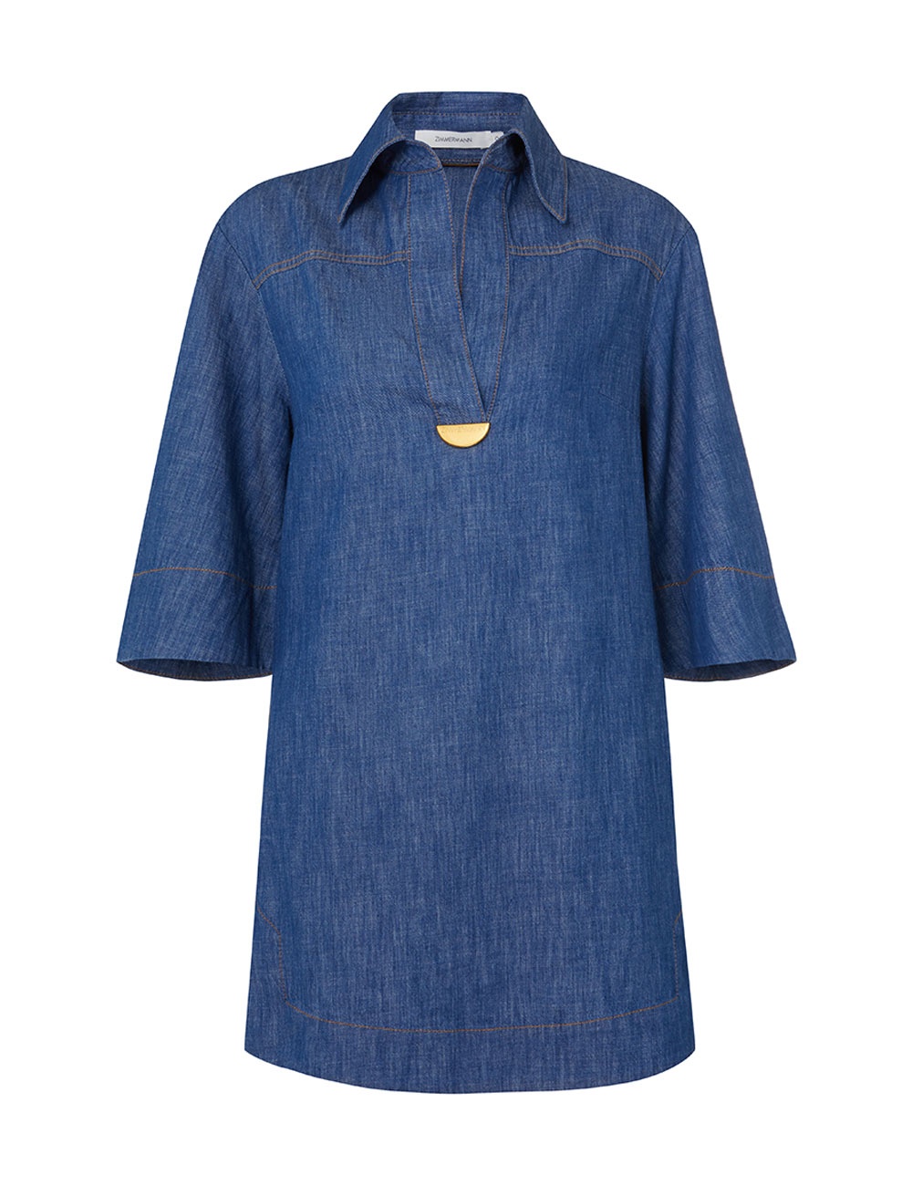 DENIM TUNIC DRESS - 1