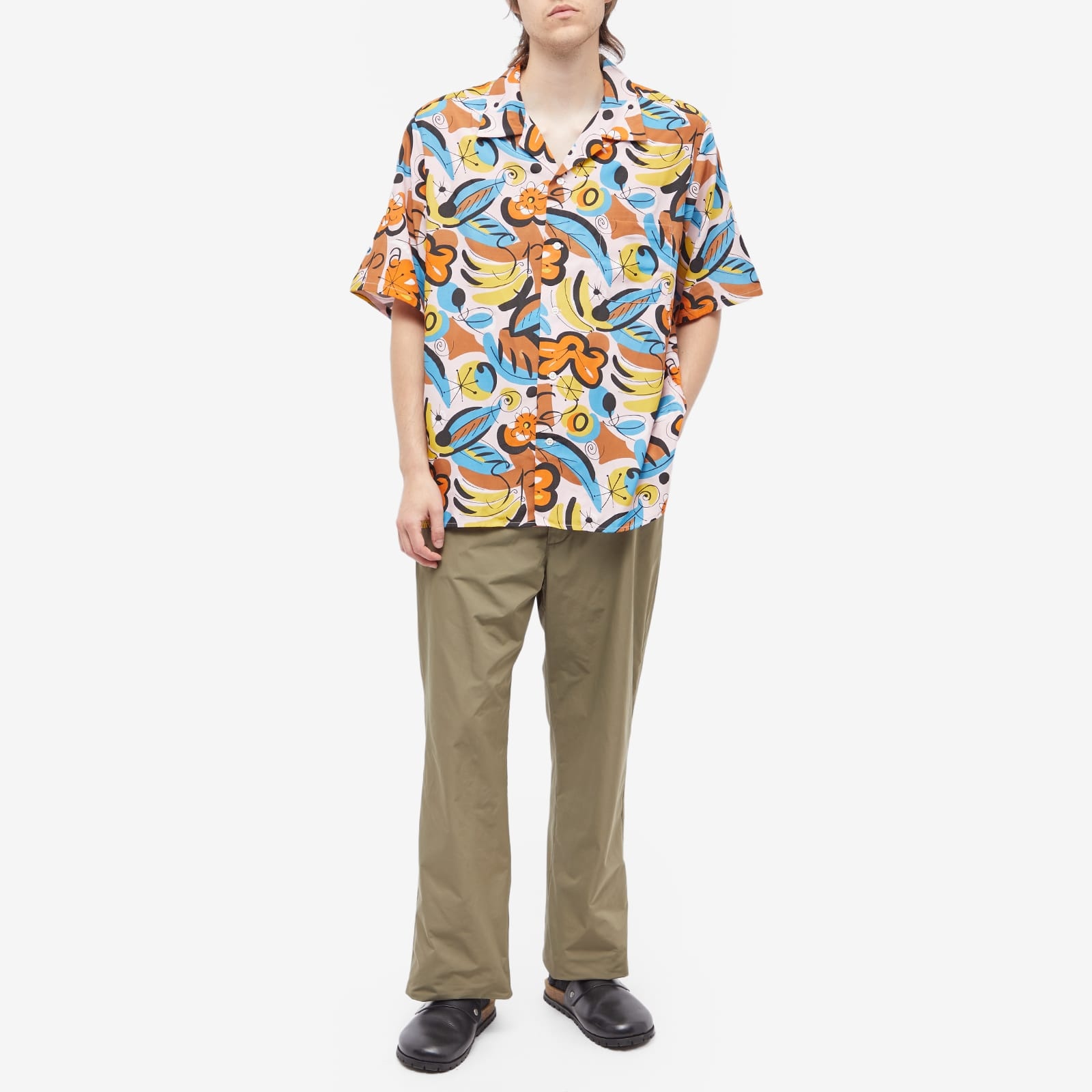 SOPHNET. Patterned Vacation Shirt - 4