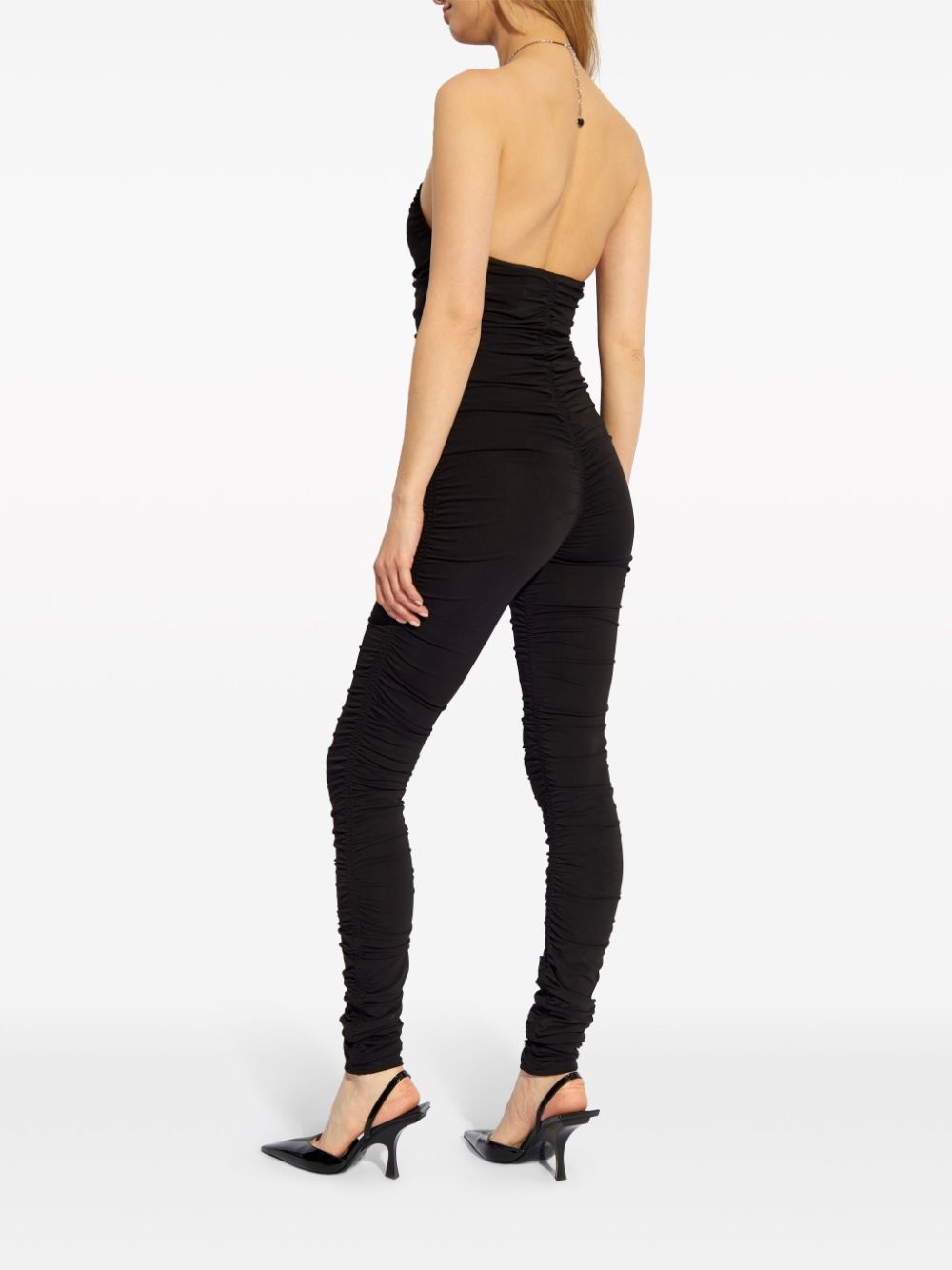 THE ATTICO The Attico THE ATTICO DRAPED JUMPSUIT | baltini