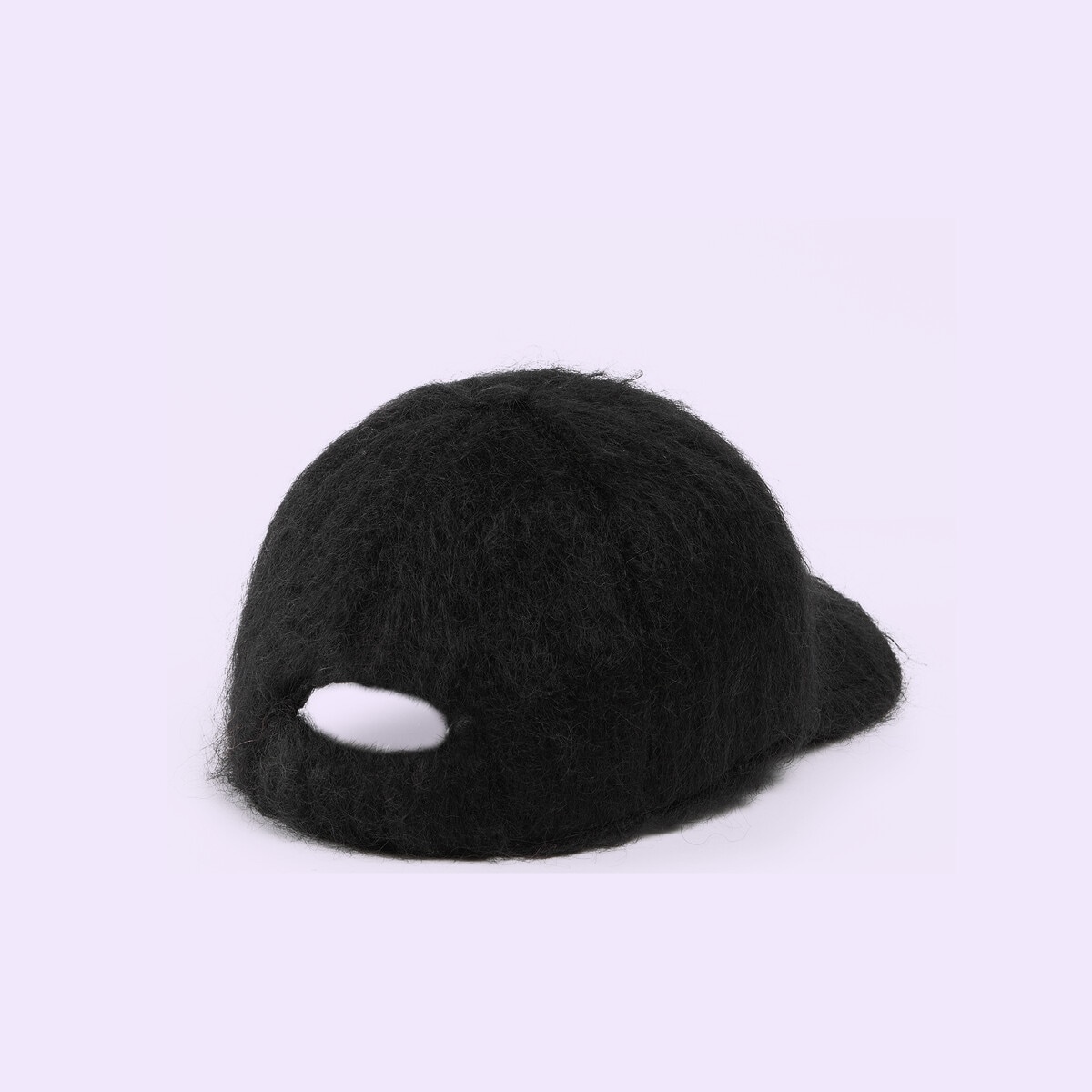 Mohair baseball hat with Double G - 5