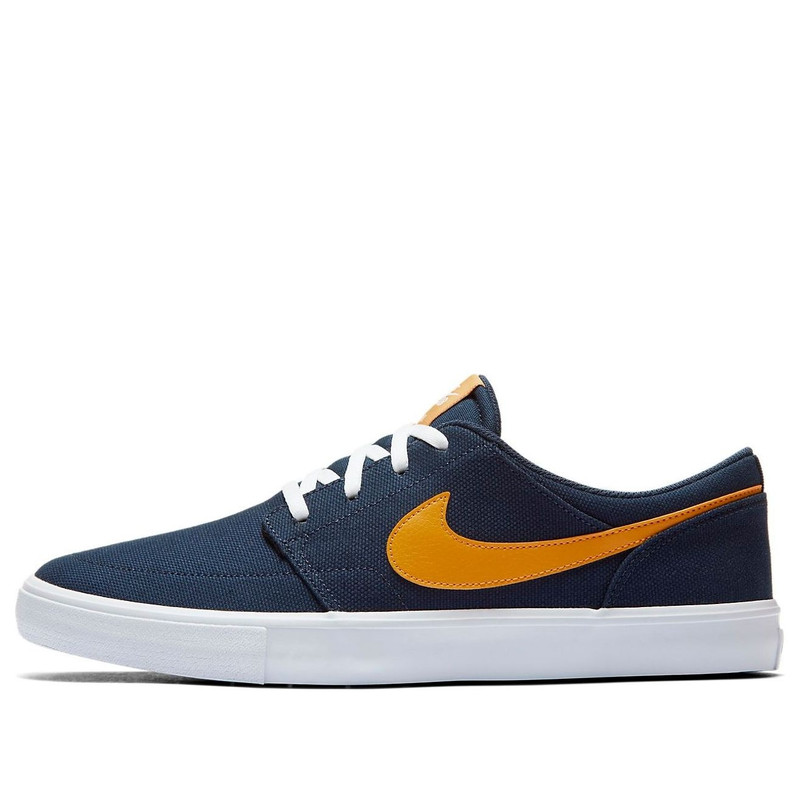 Nike SB Skateboard Portmore II Solar CNVS 'Blue Yellow' 880268-401 - 1