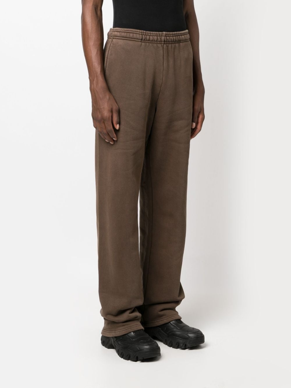 washed organic cotton track pants - 4