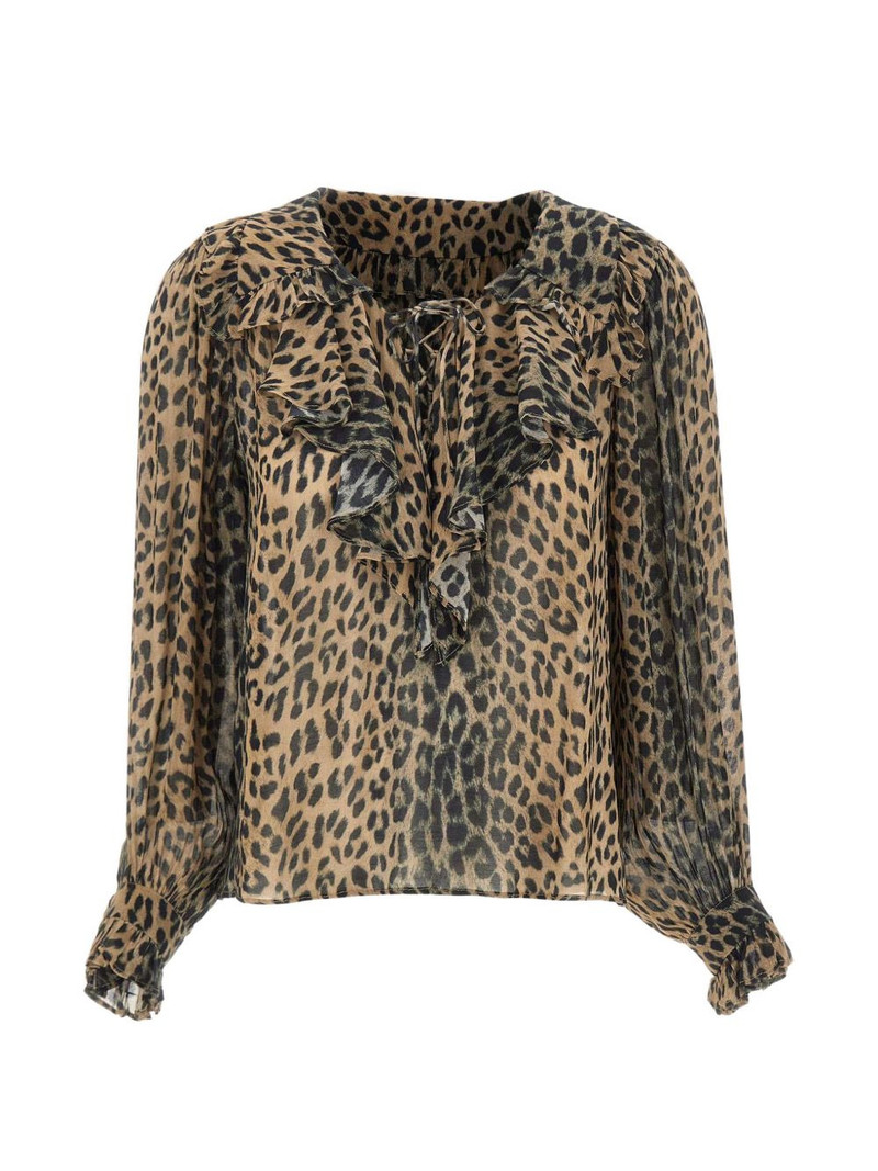 Milia ruffle-trimmed blouse 1
