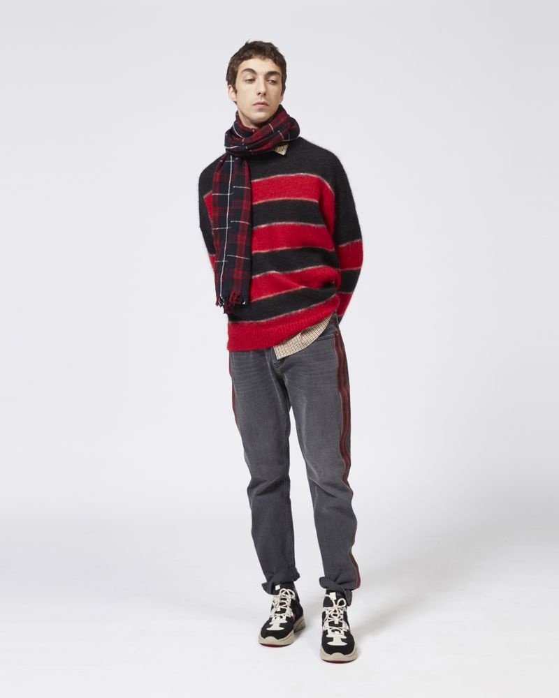 JOHNI straight cut embroidered jeans - 2