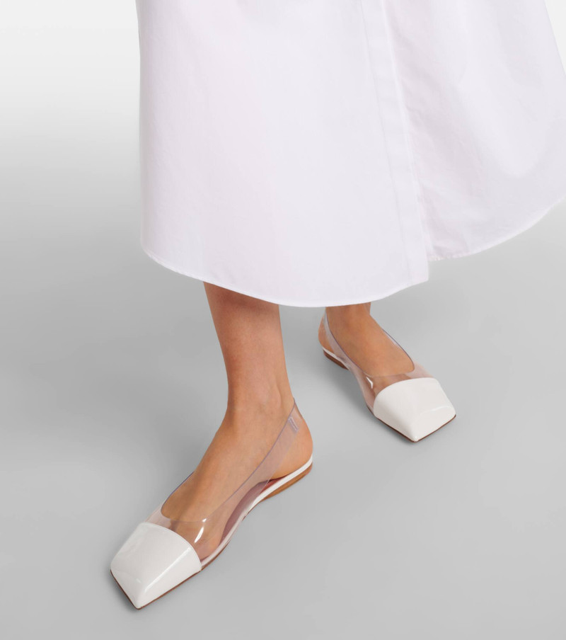 Ane square-toe ballerina shoes 4