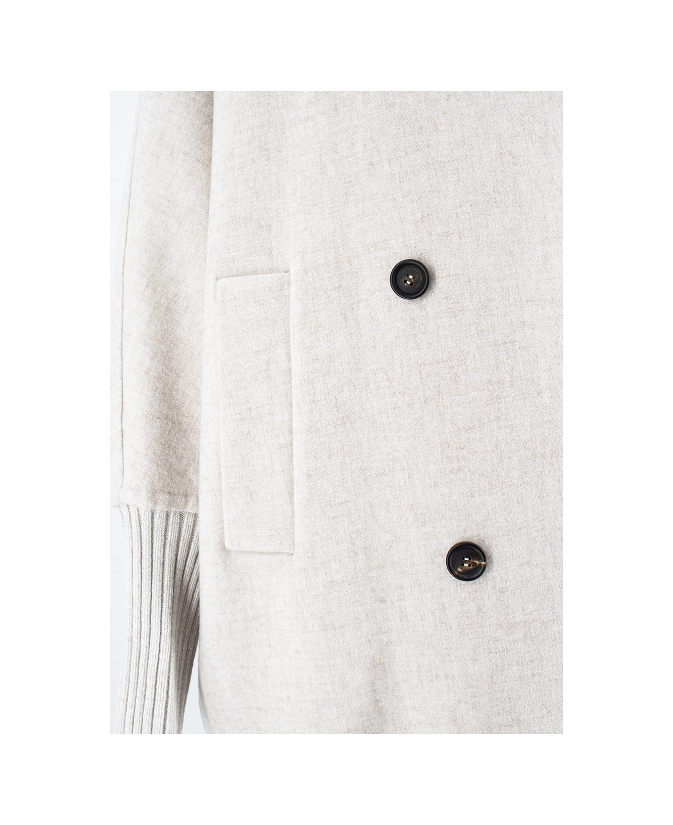 Monili Embellished Hand-finished Coat - 4