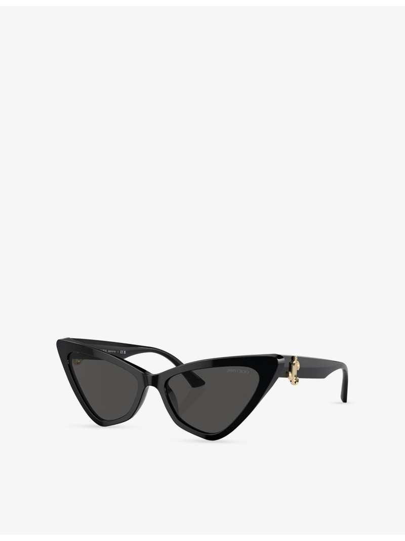 JIMMY CHOO JC5008 Cat-Eye Acetate Sunglasses outlook