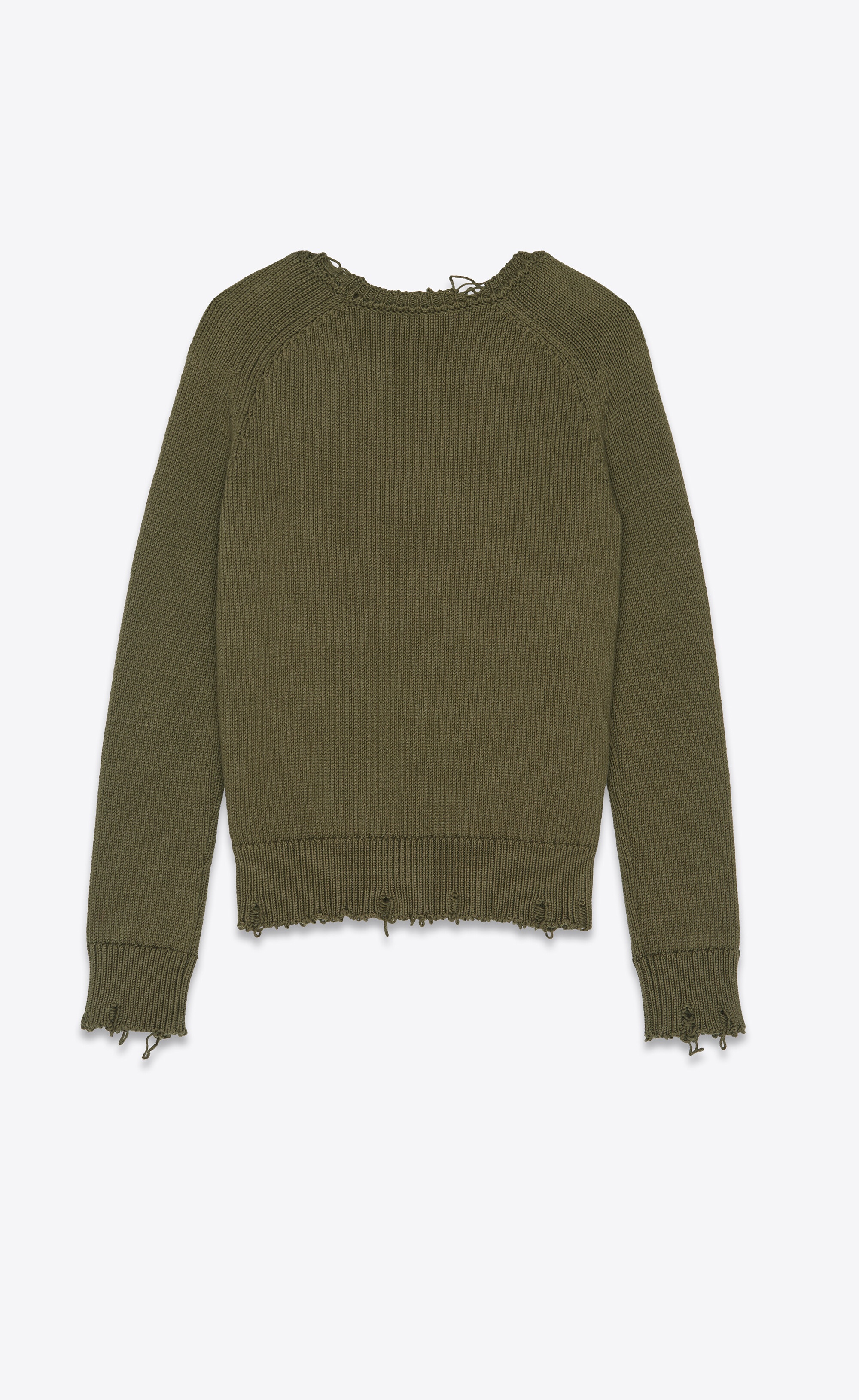 destroyed knit sweater - 2