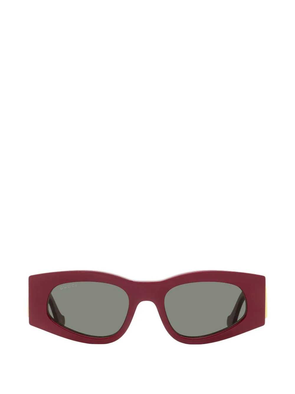 geometric-frame sunglasses - 1