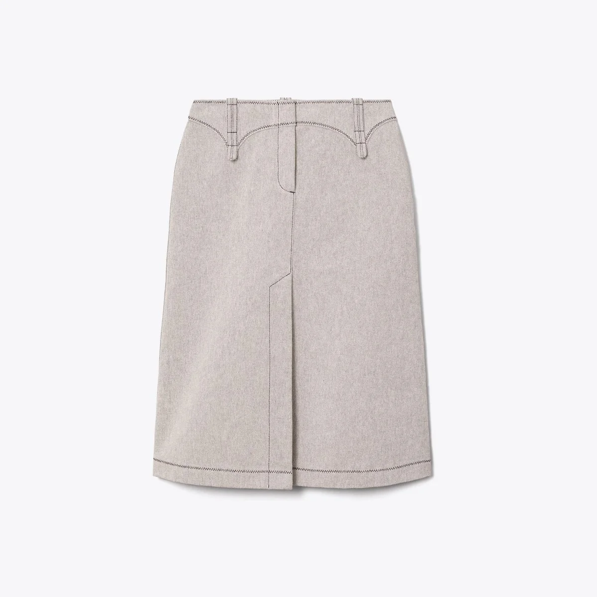 Cotton Canvas Skirt - 1
