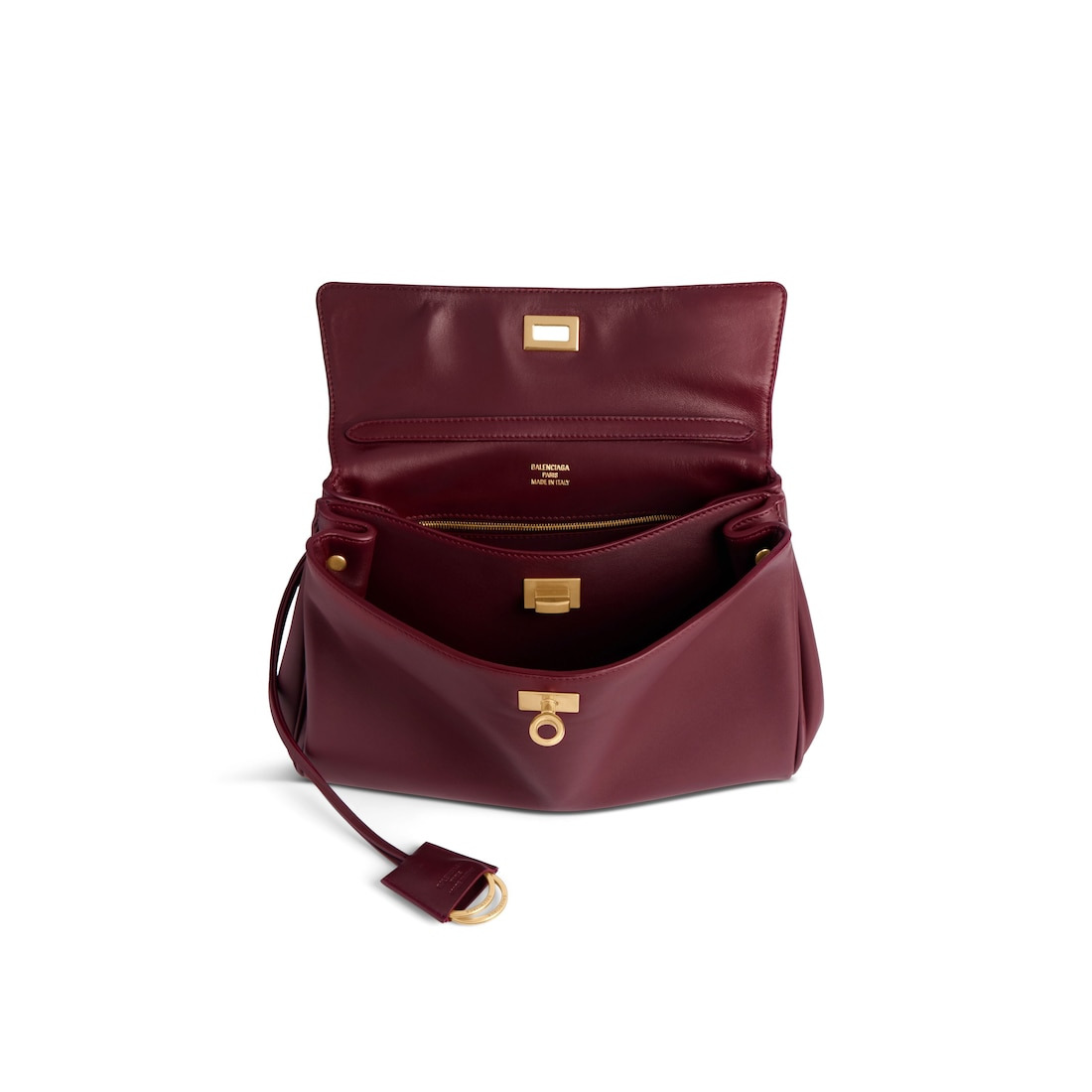 Women's Rodeo Small Handbag in Dark Burgundy - 5