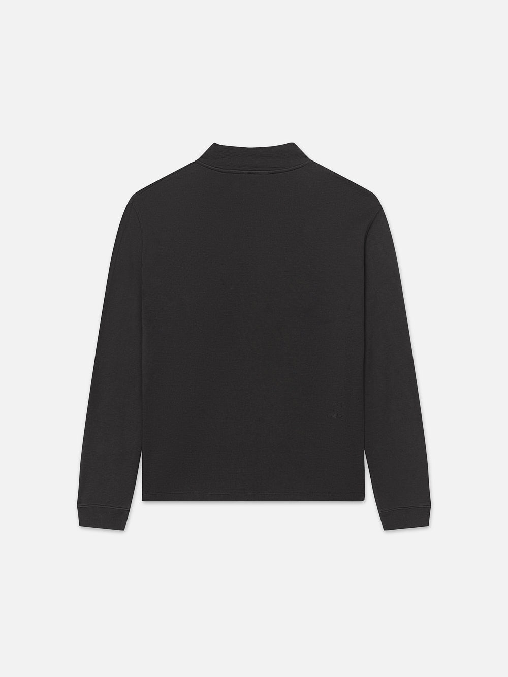 Duo Fold Mock Neck in Black - 3