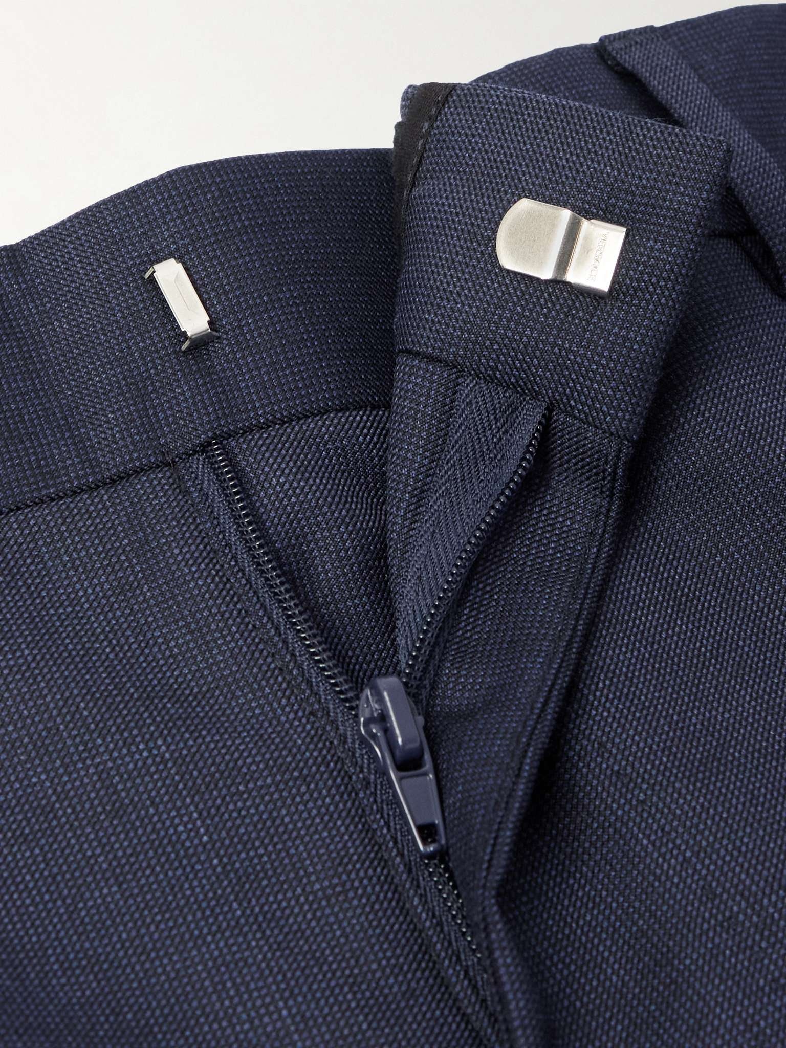 Slim-Fit Tapered Virgin Wool Trousers - 5