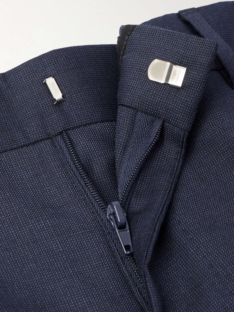 Slim-Fit Tapered Virgin Wool Trousers 5