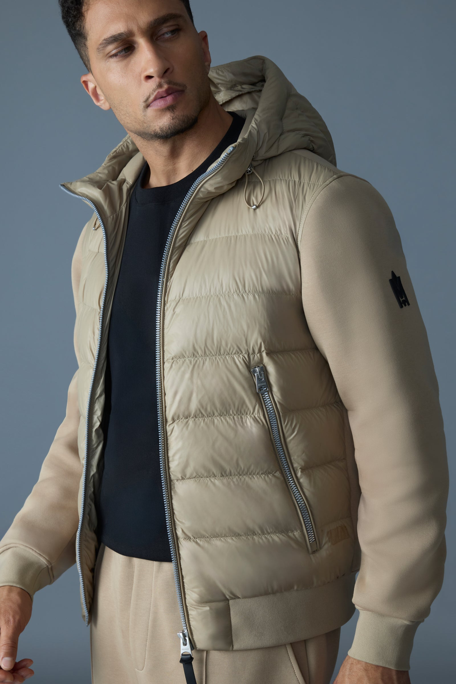 FRANK-R Hybrid Jacket with Hood - 5
