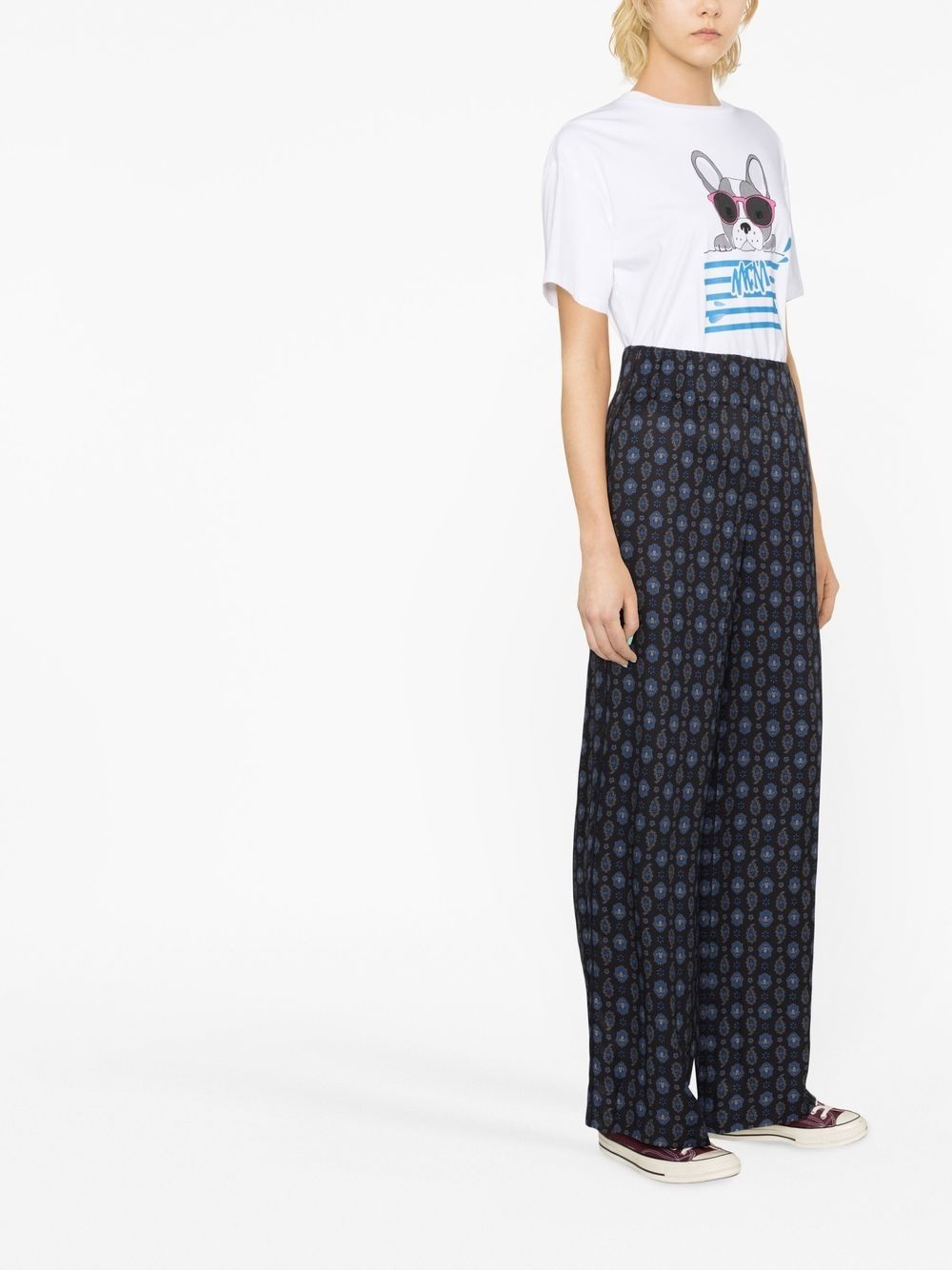 graphic-print short-sleeve T-shirt - 3