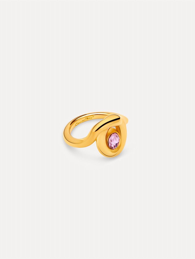 LOOPED OVAL RING 1