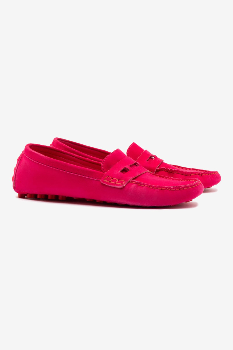 Joy Mocassin In Pink Suede 3