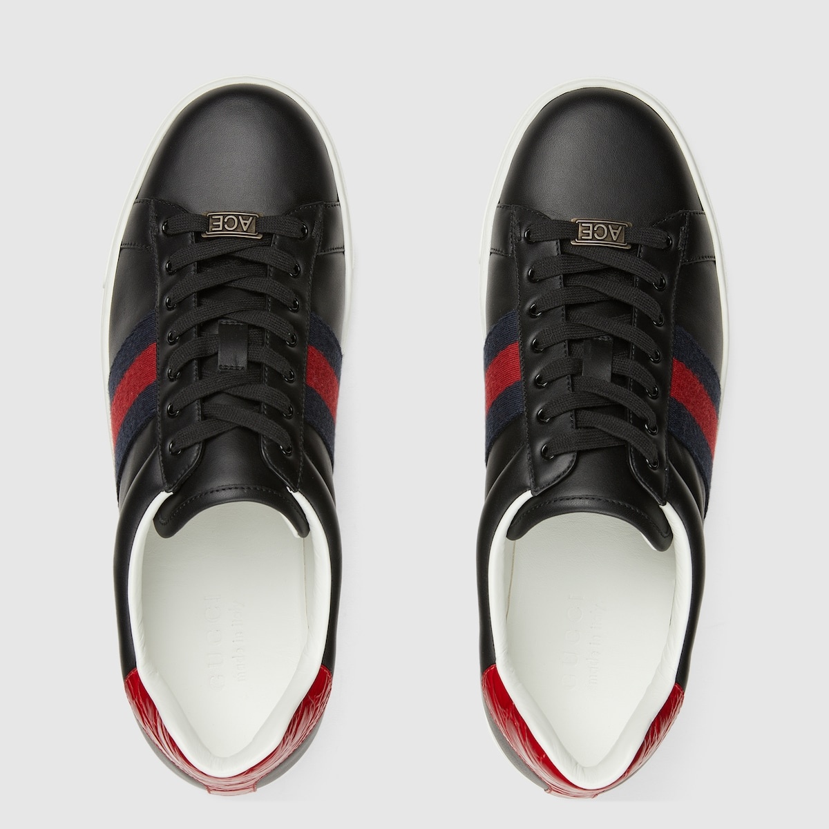 GUCCI Men's Gucci Ace sneaker with Web | REVERSIBLE