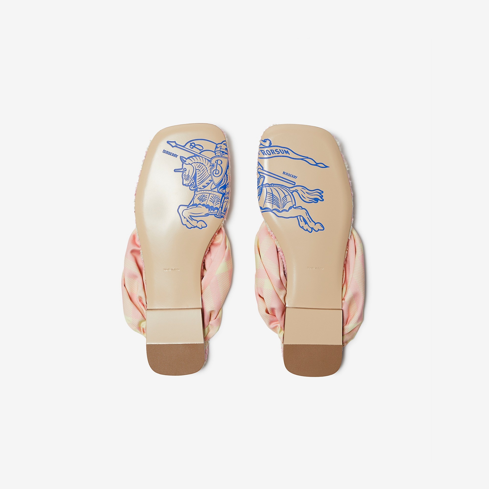 Burberry Check Pool Slides | REVERSIBLE