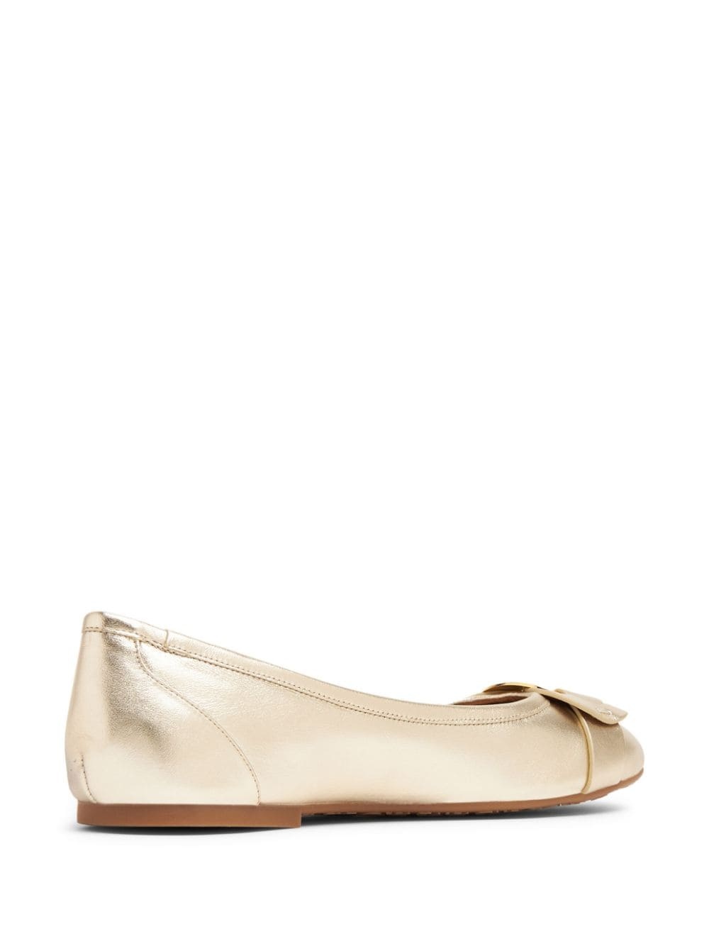 Chany metallic-finish ballerinas - 3