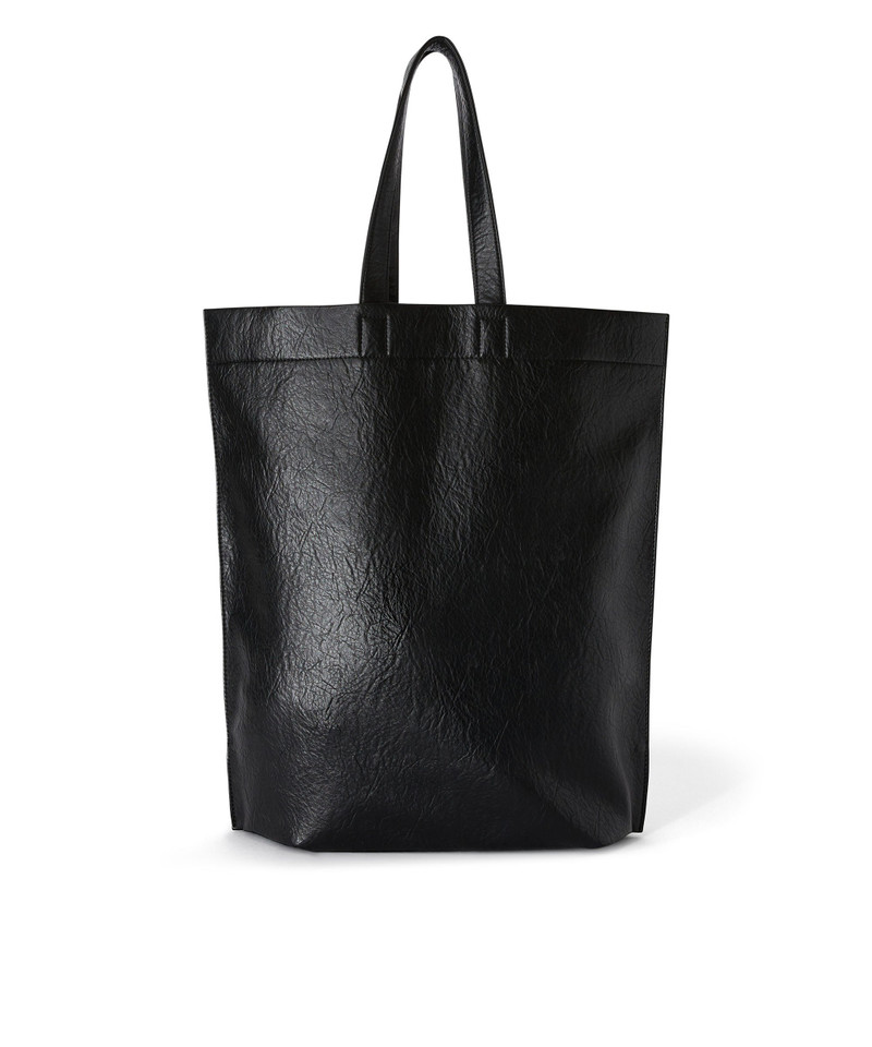 MSGM Maxi tote with distressed effect college logo outlook