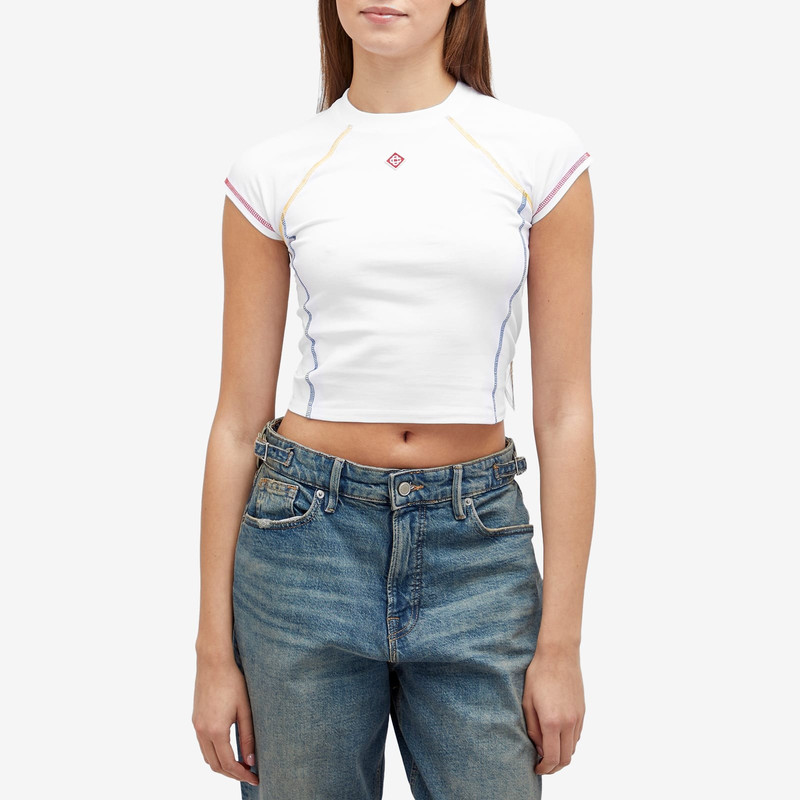 CASABLANCA Casablanca Raglan Short Sleeve Top outlook