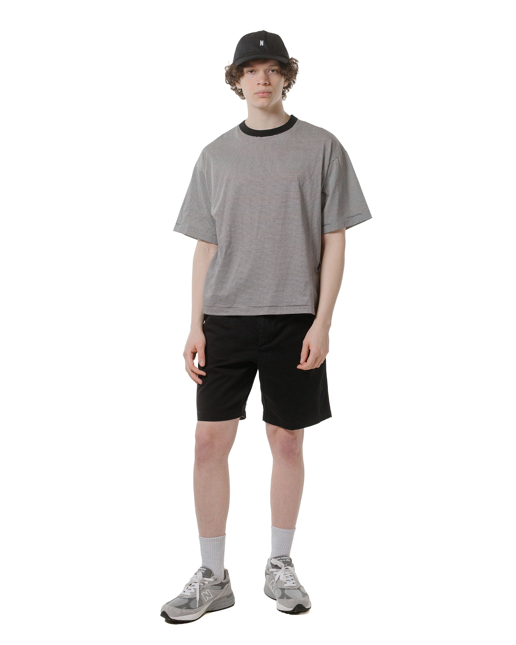 Ezra Stretch Twill Shorts Black - 4