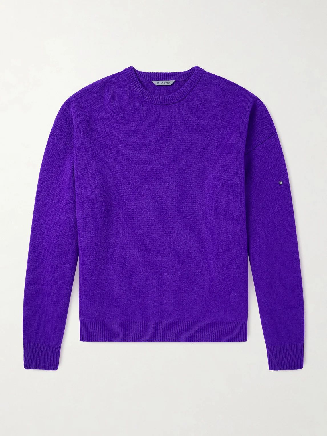 City Embellished Wool-Blend Sweater - 1