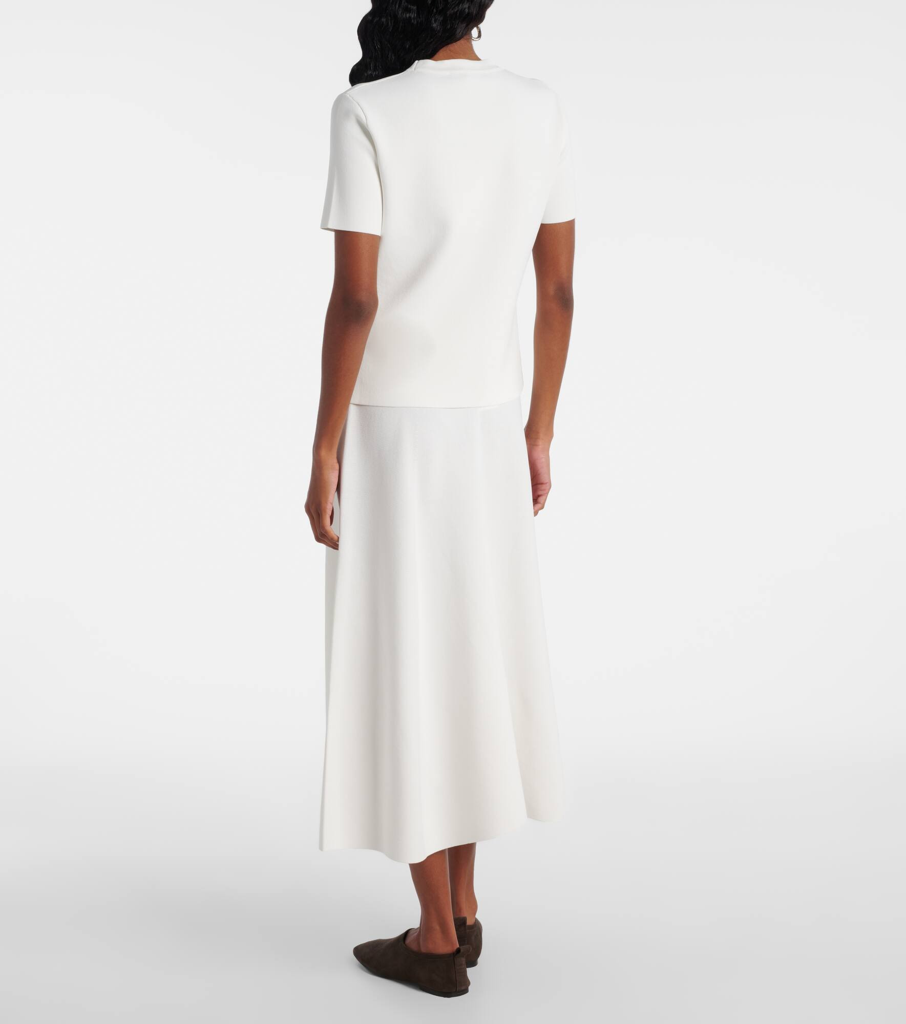 Adelio logo crêpe T-shirt - 3