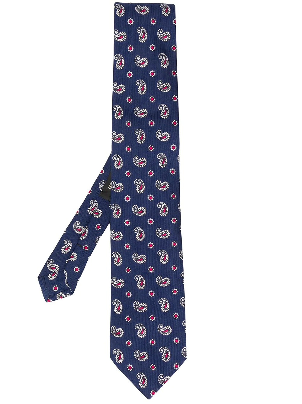 paisley print tie - 1