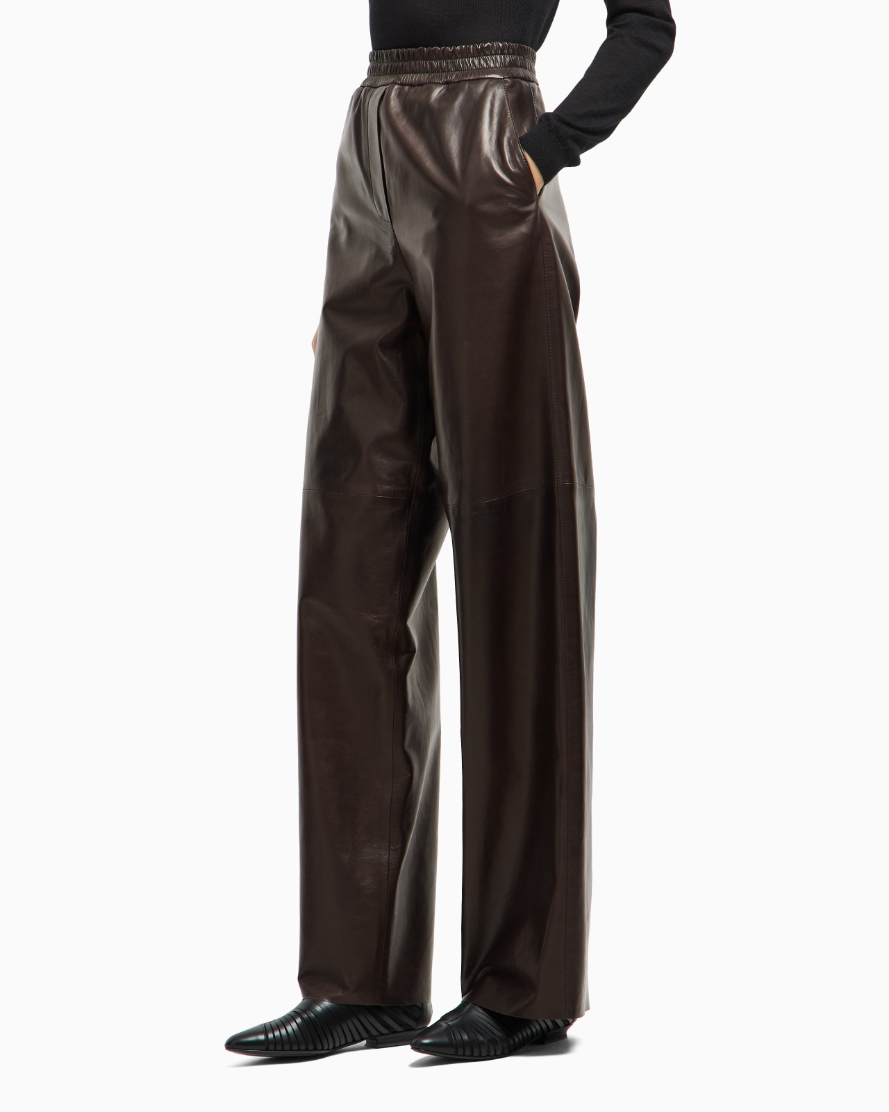NAPPA LAMBSKIN TROUSERS - 4