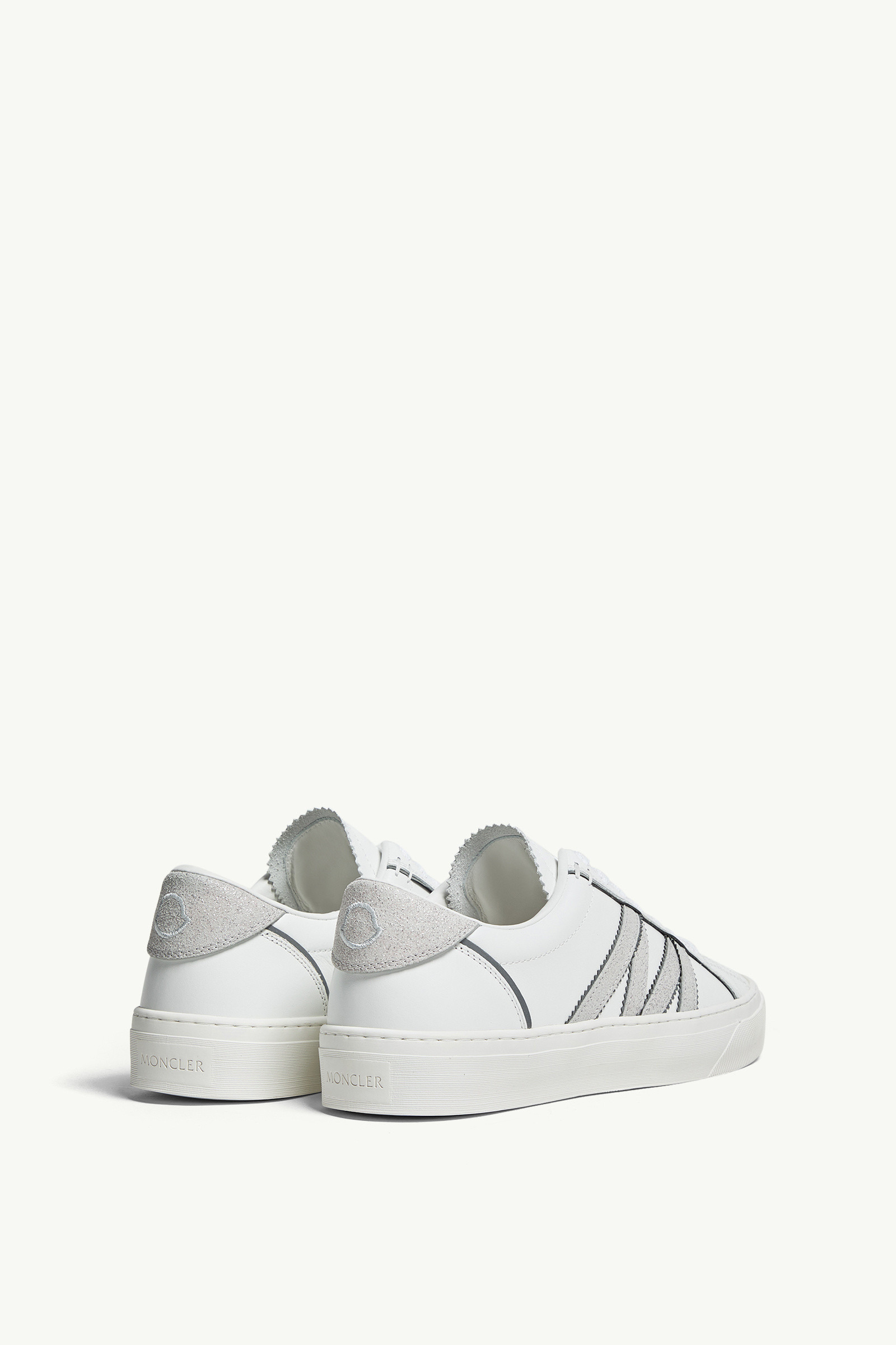 Monaco2 Leather & Glitter Sneakers - 5