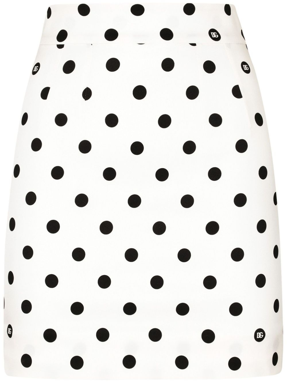 polka-dot mini skirt - 1