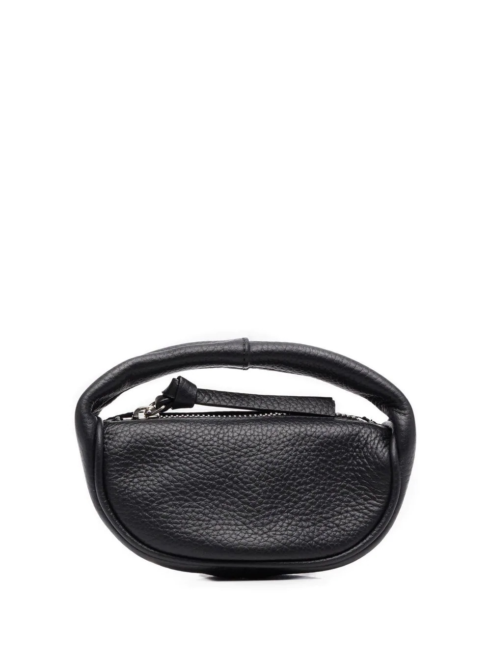 leather clutch bag - 1