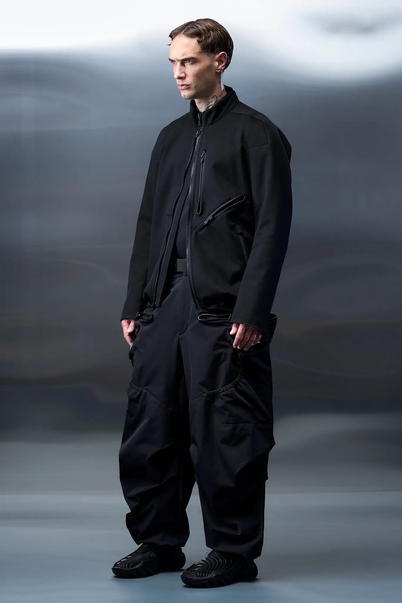 P59A-DS schoeller® Dryskin™ Cargo Pant Black - 17