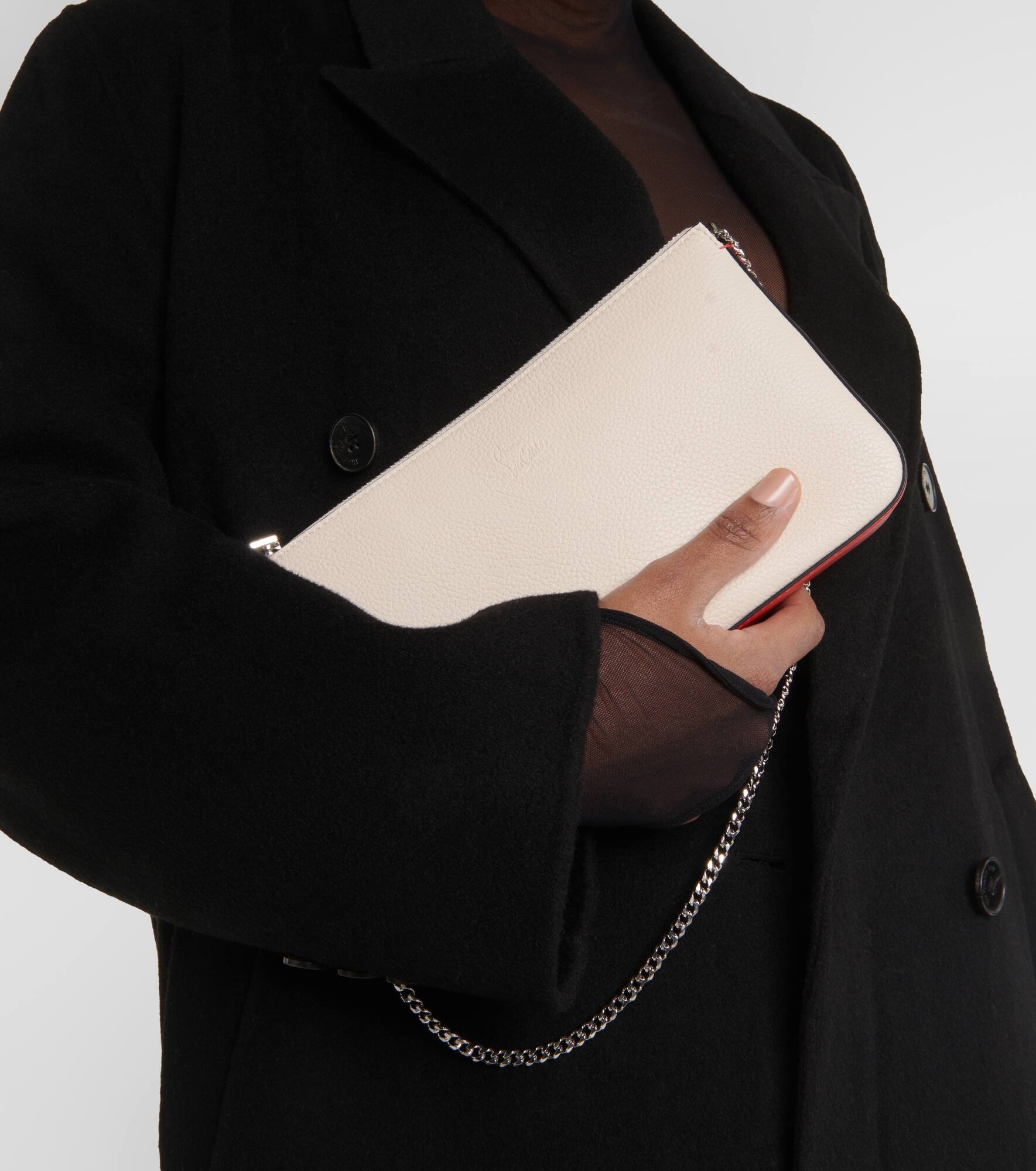 Loubila Hybrid leather crossbody bag - 7