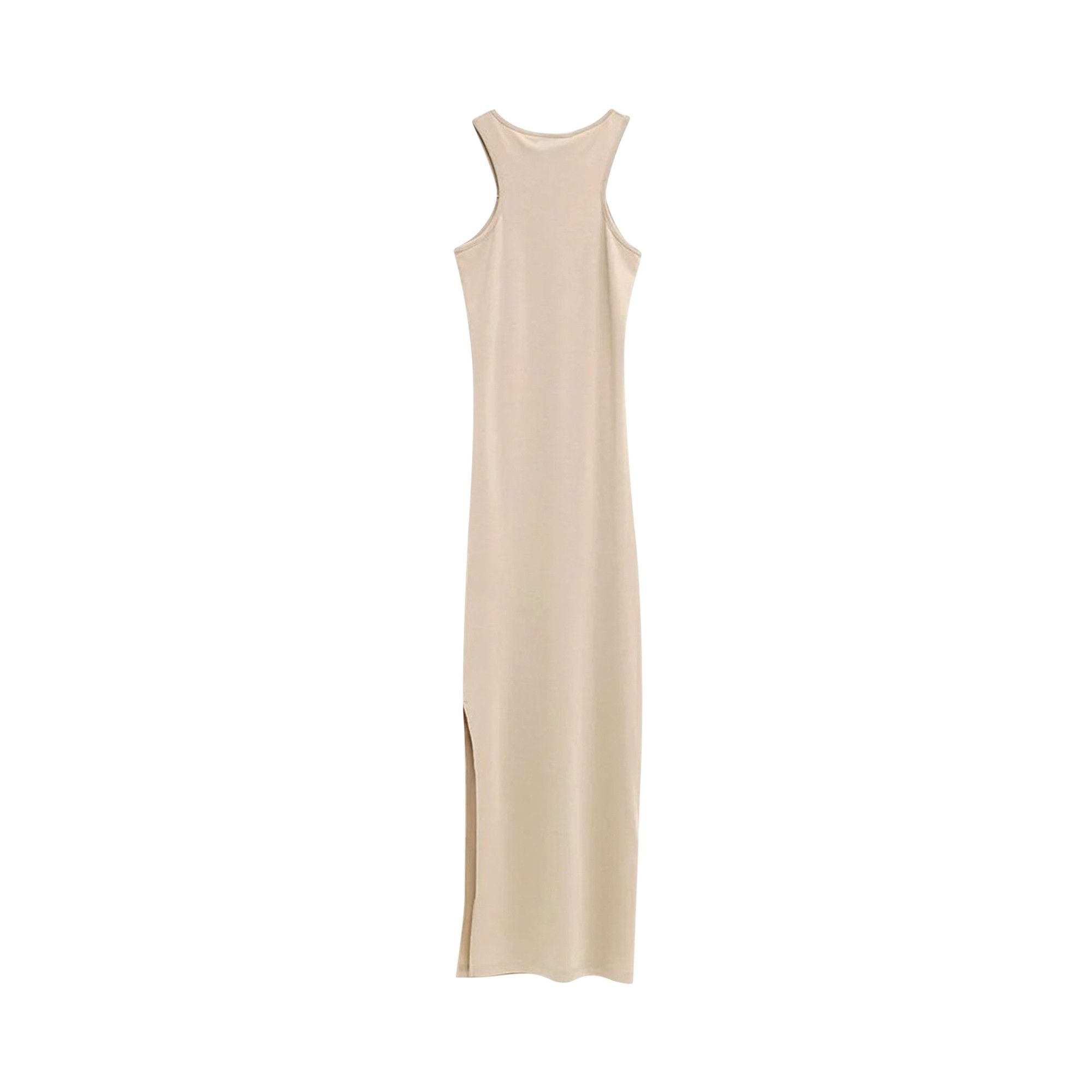 Coperni Tank Top Side Slit Dress 'Beige' - 2