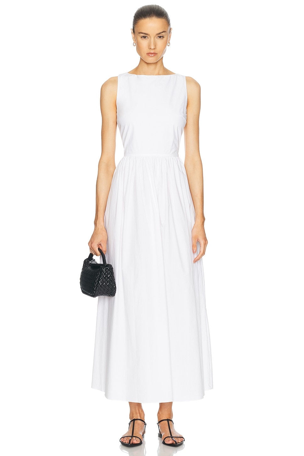 Tie Back Midi Dress - 1