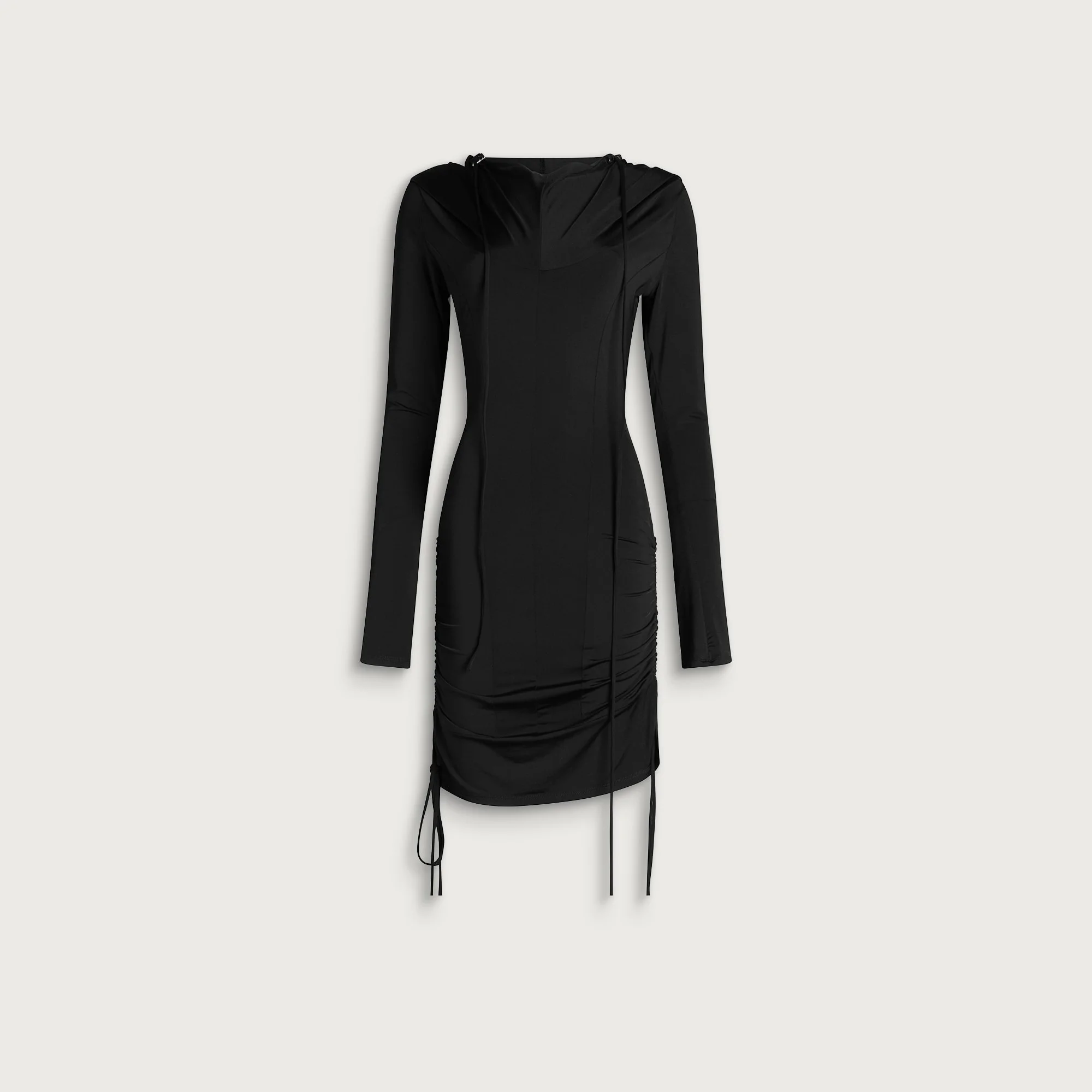 KNWLS CU HOODED DRESS - 1