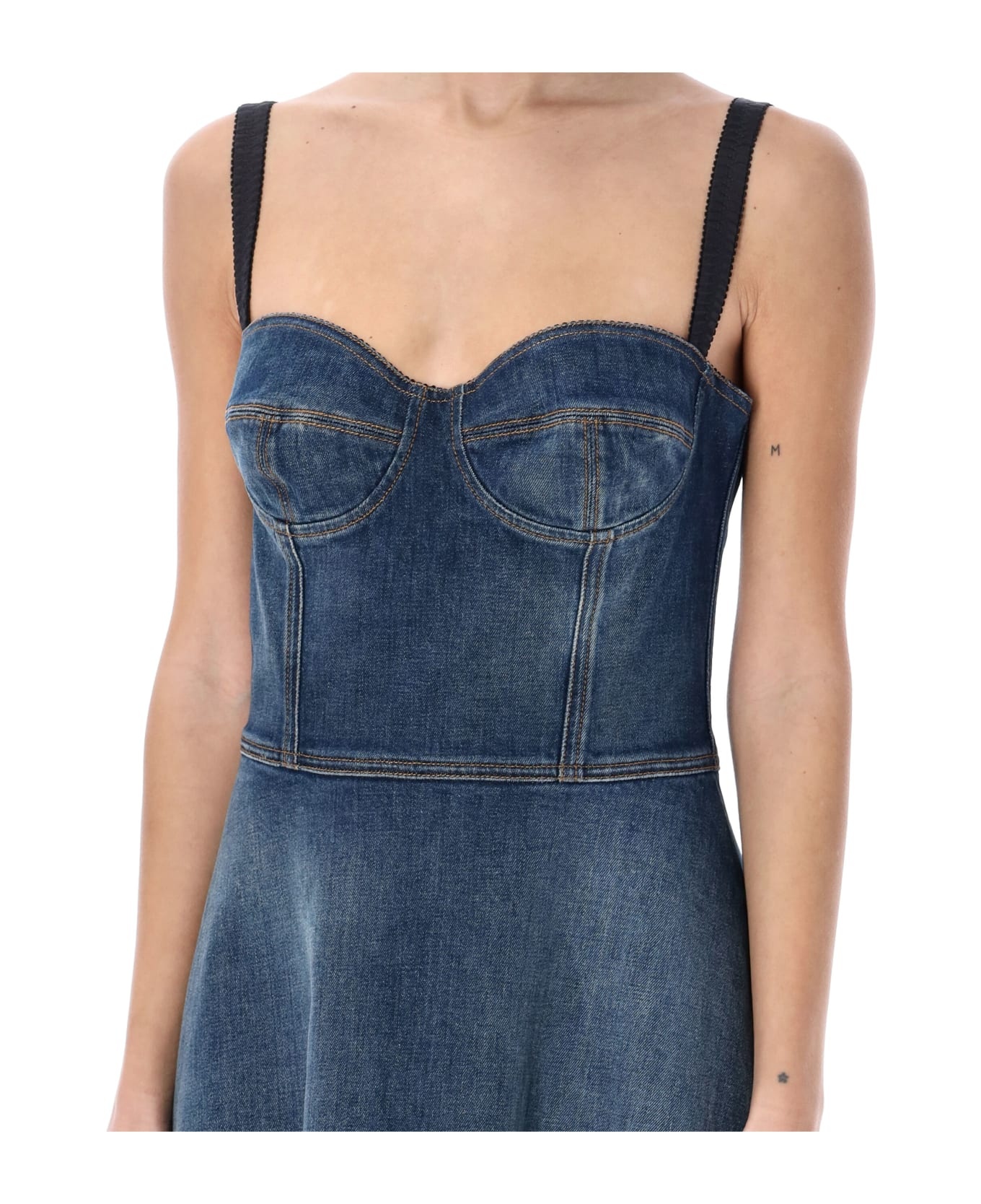 Denim Corset Dress - 3