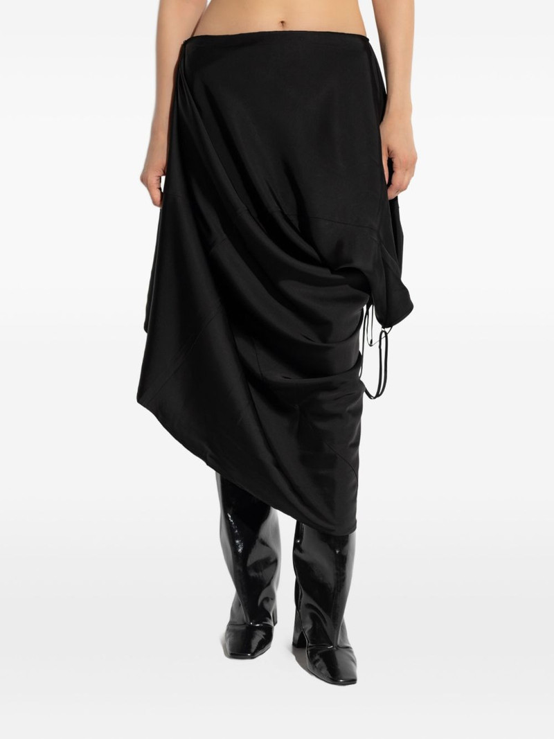 draped asymmetrical dress 4