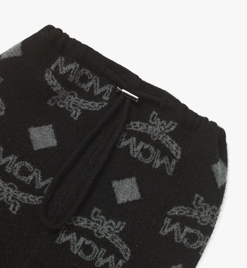 Neck Warmer in Monogram Wool Jacquard 4