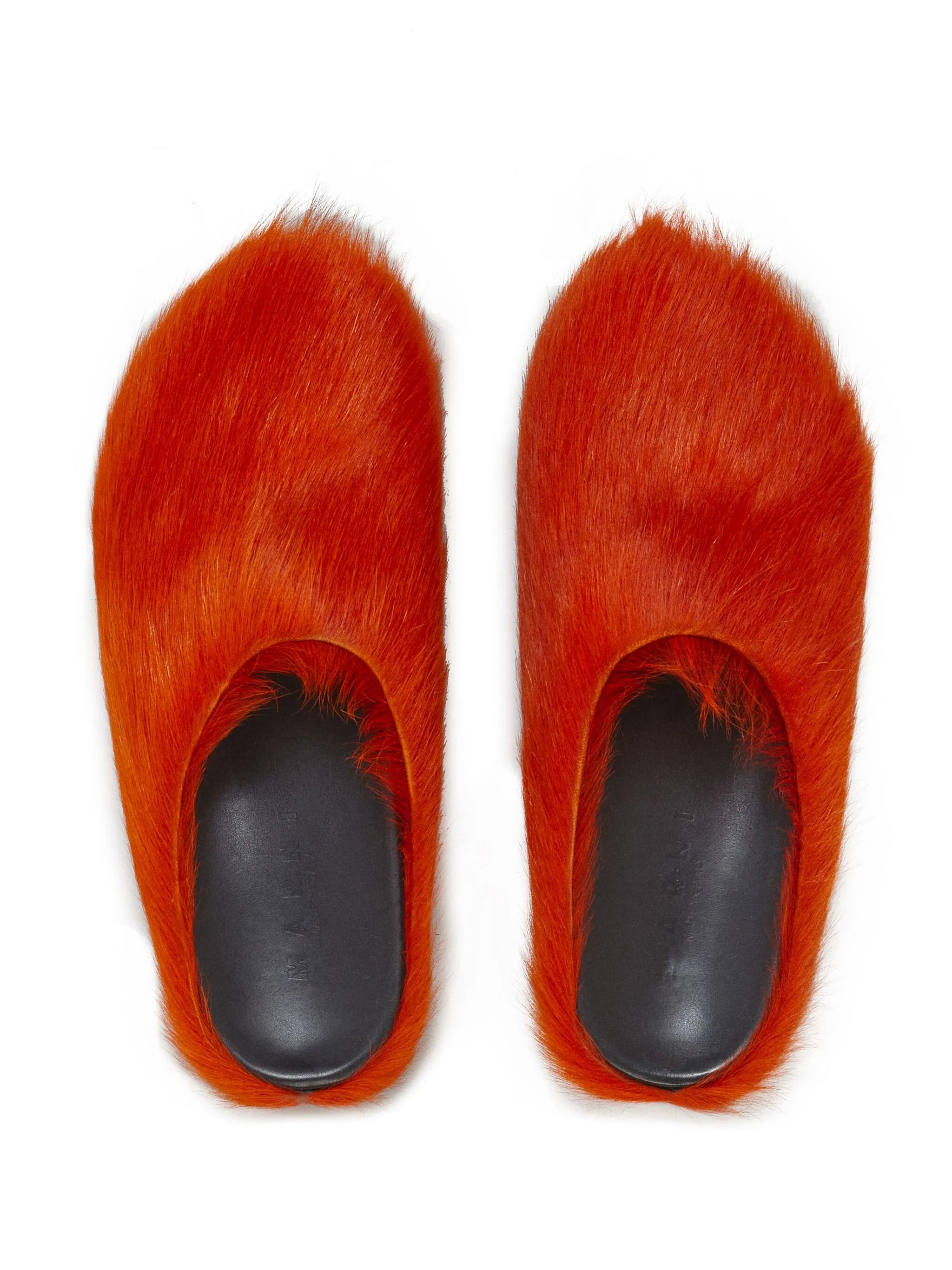Fussbet Sabot Calf-hair Slippers - 3