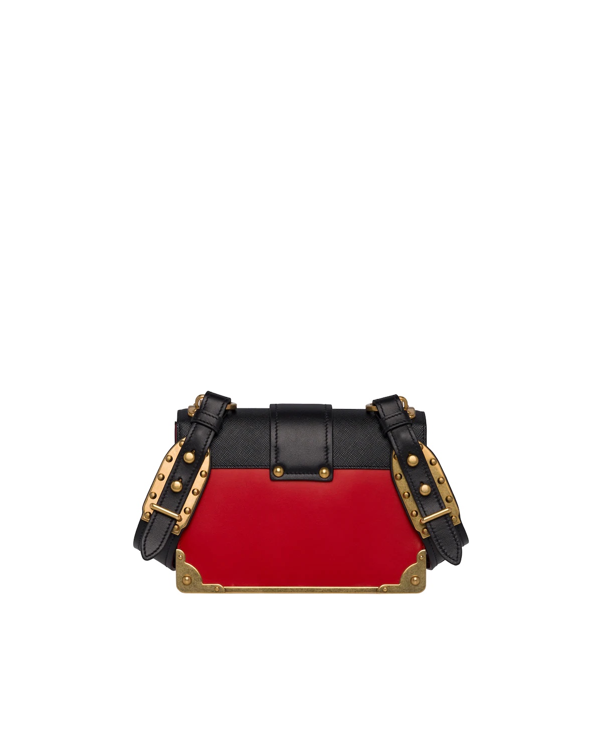 Leather Prada Cahier Bag - 4