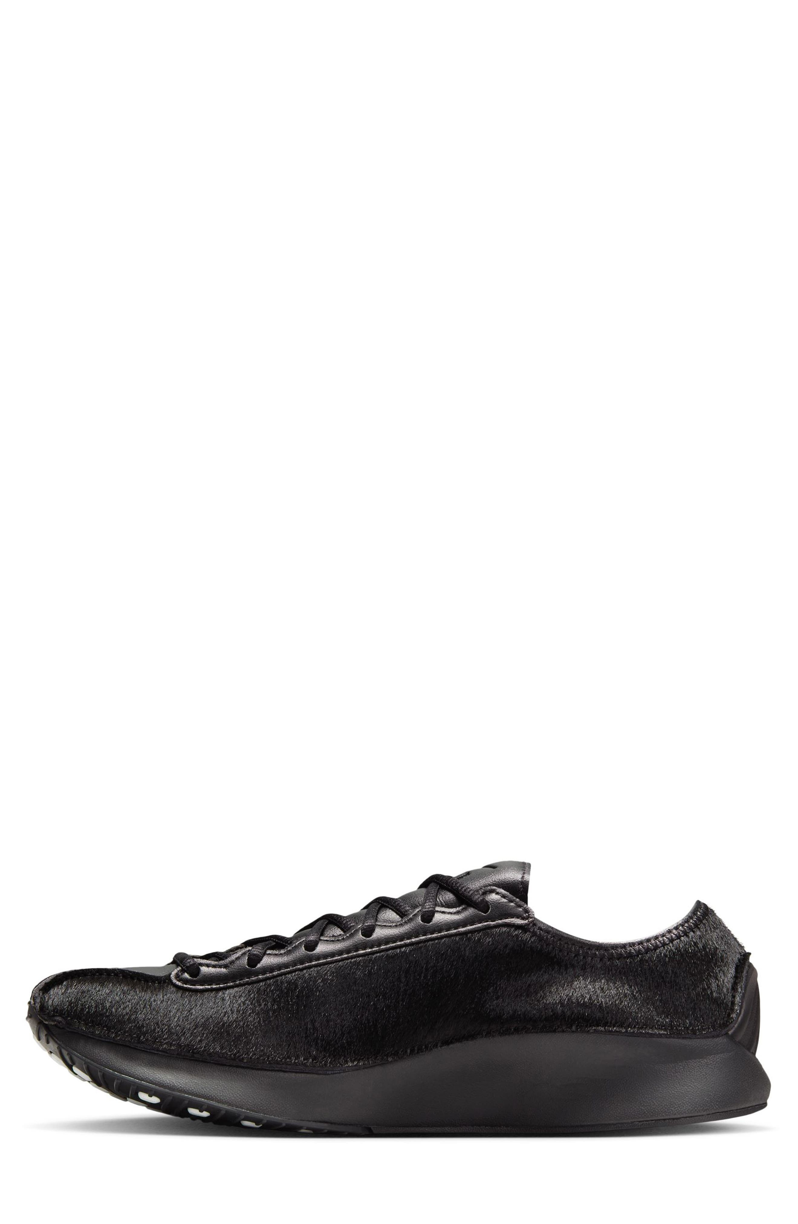 Nike Air Superfly Genuine Calf Hair Sneaker in Black/Off Noir/Photon Dust at Nordstrom - 7