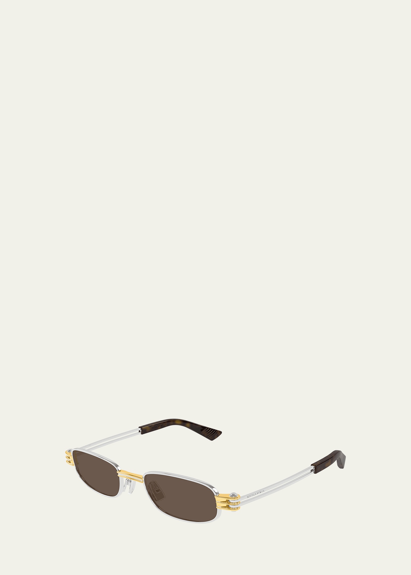 Metal Rectangle Sunglasses - 2