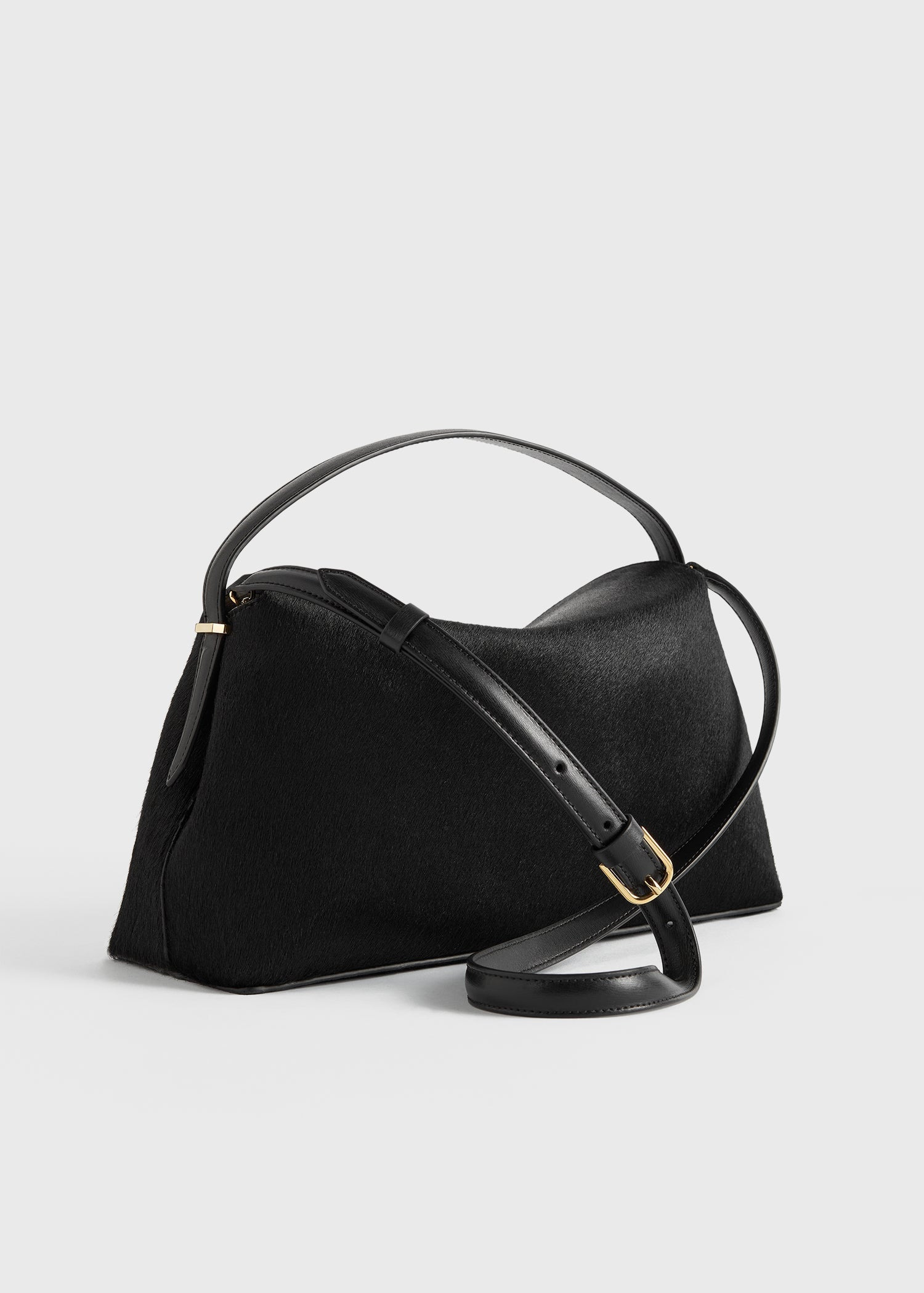 T-Lock pony hair top handle black - 4