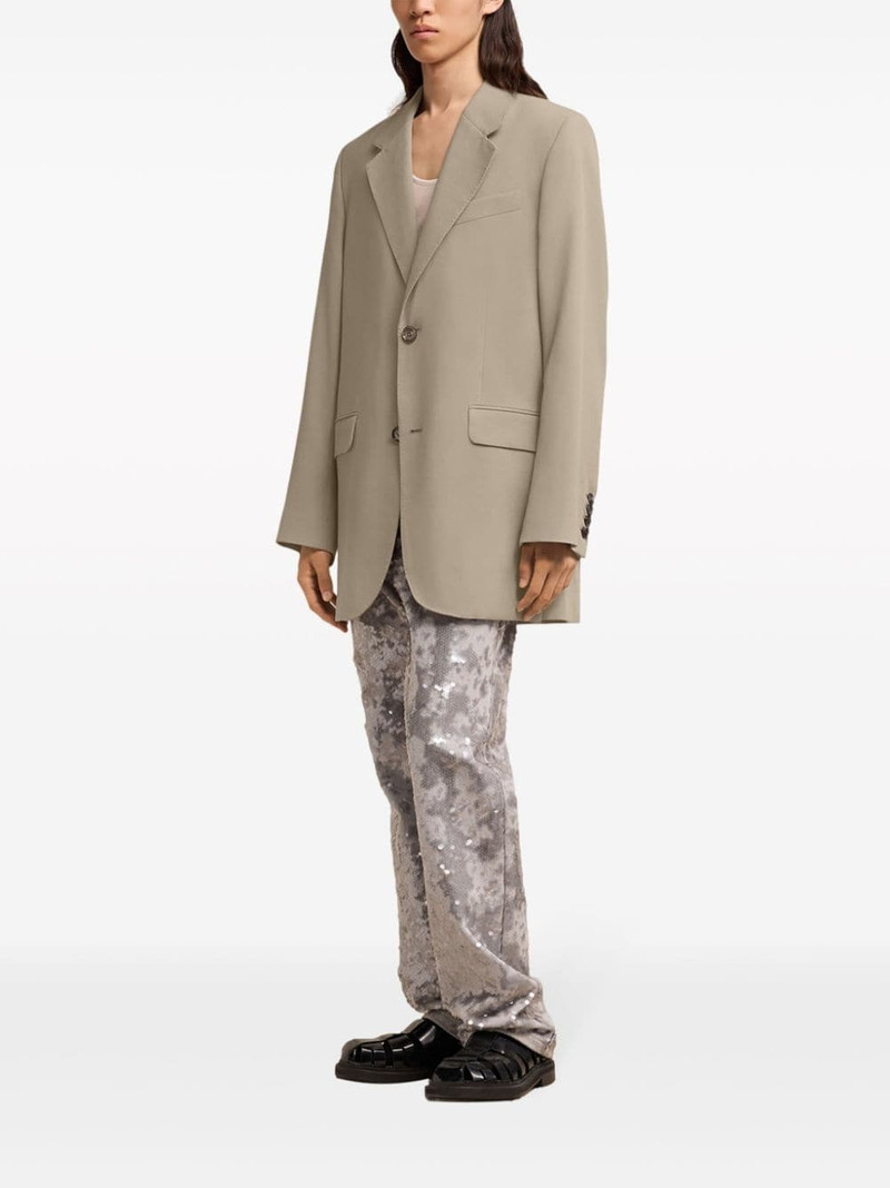 single-breasted virgin wool coat 3