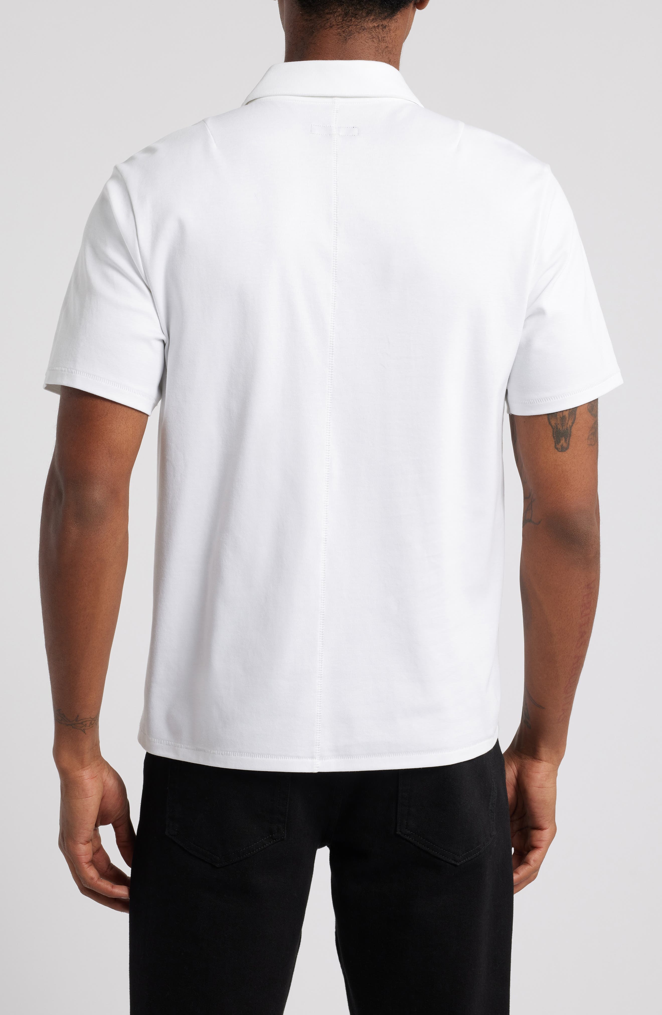 rag & bone Pure Pima Polo in White at Nordstrom - 2